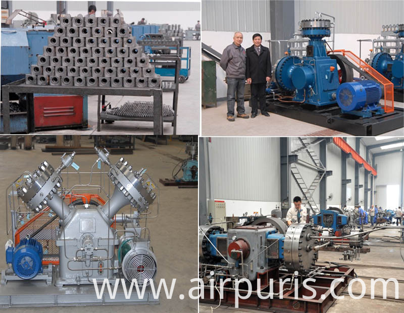 Diaphragm Compressor Oxygen Compressor Booster Nitrogen Compressor Helium Compressor Booster High Pressure Compressor (Gv-50/4-150 CE Approval)